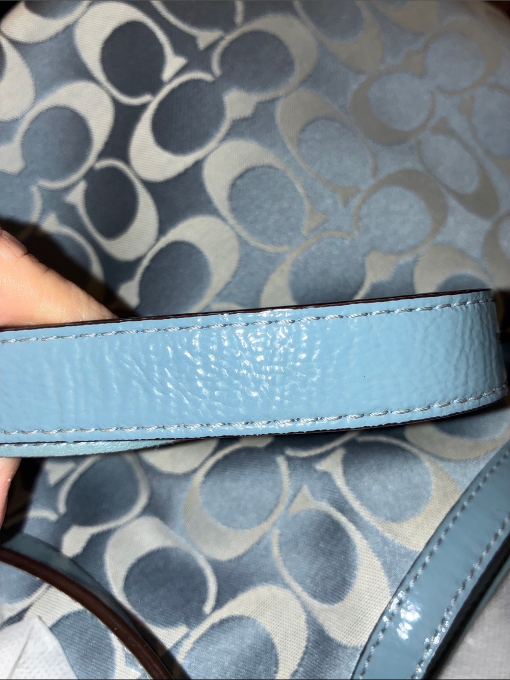 Coach Penelope Signature Sateen Hippie bag - Picture 10 of 11